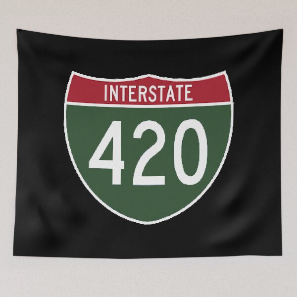 Item preview, traffic sign, interstate 420 designed and sold by Numbers-Art.