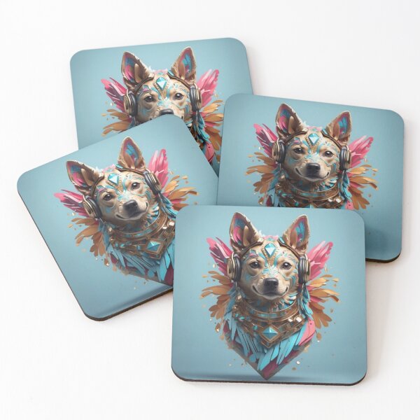 Item preview, "Paw-ty Anthem" - Colorful Dog Festival Design by LaLi Designs designed and sold by LaLi-Designs.