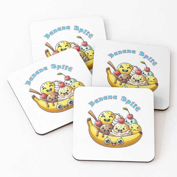 Item preview, Funny banana split banana designed and sold by Magdalena-7.