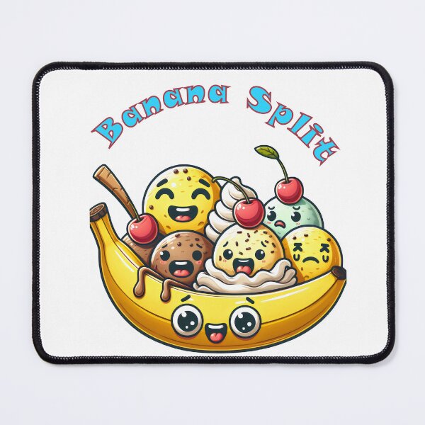 Item preview, Funny banana split banana designed and sold by Magdalena-7.