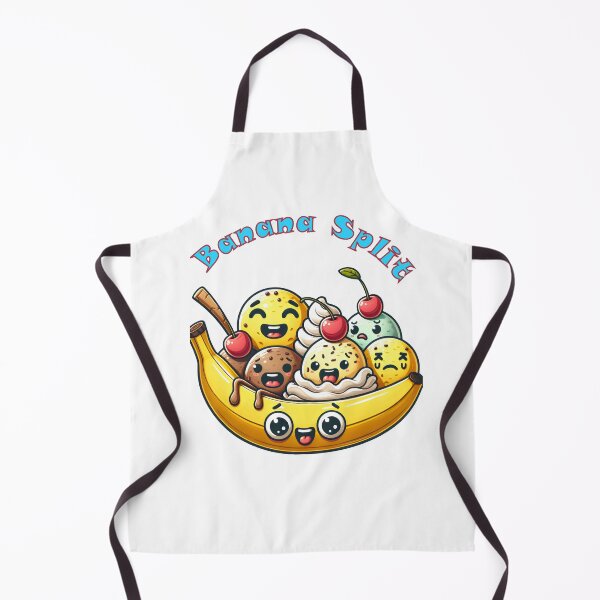 Item preview, Funny banana split banana designed and sold by Magdalena-7.