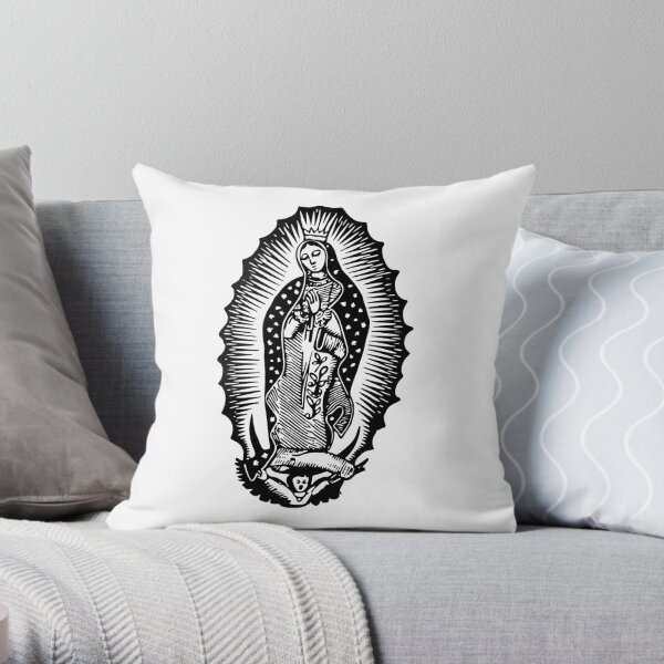 Virgen de guadalupe Cojín