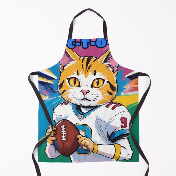 Item preview, Touchdown Tabby designed and sold by purrfect pattern.