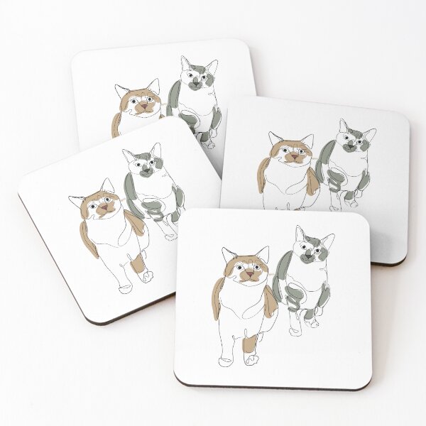 Item preview, Aesthetic one lineart cat designed and sold by Agniadesign.