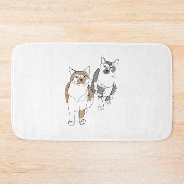 Item preview, Aesthetic one lineart cat designed and sold by Agniadesign.