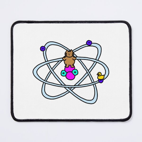 Item preview, a Cat and a Duck in the atom designed and sold by superbaechoo.
