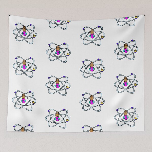 Item preview, a Cat and a Duck in the atom designed and sold by superbaechoo.