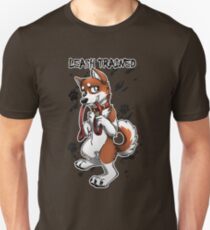 Leash Trained - Brown Husky Unisex T-Shirt
