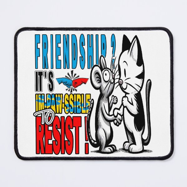 Item preview, Pals Cat and Mouse designed and sold by maknateeshop.