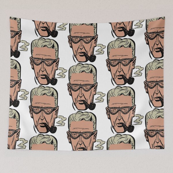Item preview, Father Smokes his Pipe designed and sold by DoodleDashCollective.