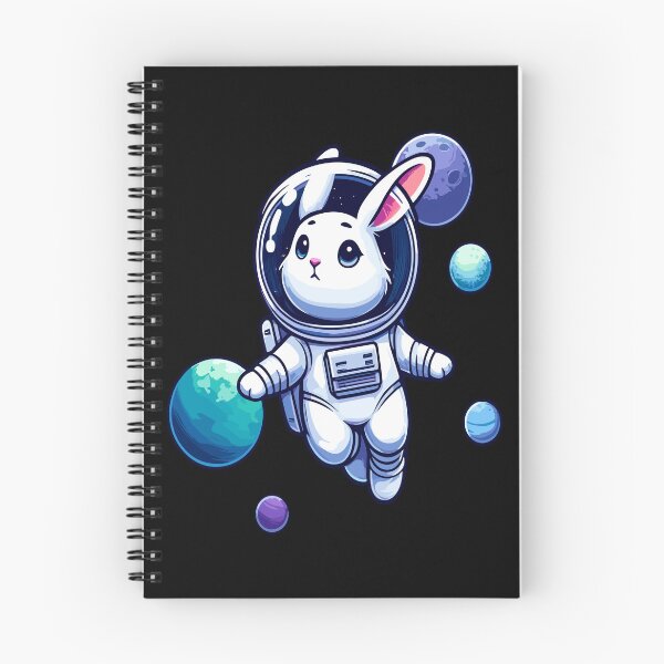 Item preview, Astronaut Bunny Space designed and sold by maknateeshop.