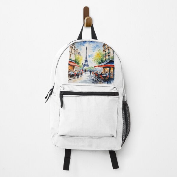 Item preview, Paris street cafe scene designed and sold by JackFreestone.