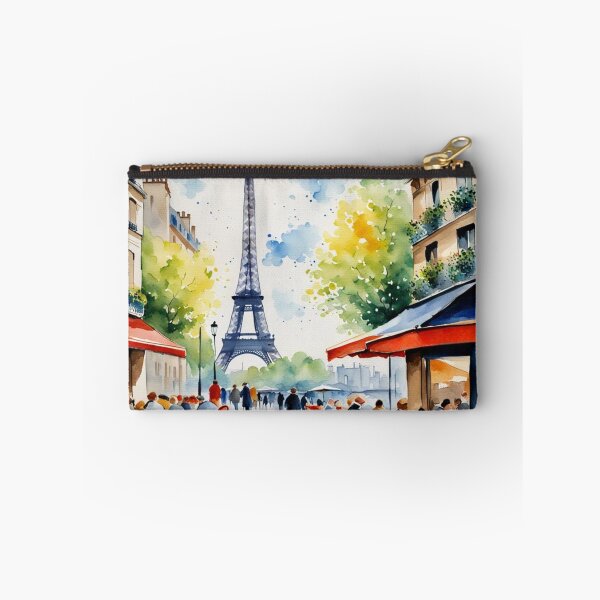 Item preview, Paris street cafe scene designed and sold by JackFreestone.