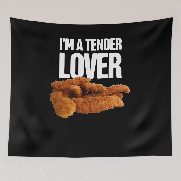 Item preview, Funny Tendies - Neckbeard Chicken Tender designed and sold by Jam Jar.