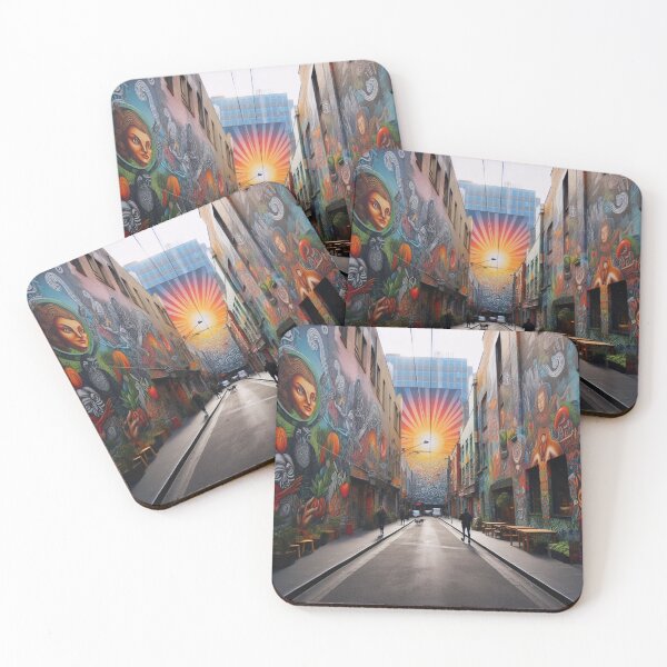 Item preview, The great Street art laneways sustainable  designed and sold by Graphic  Grove.