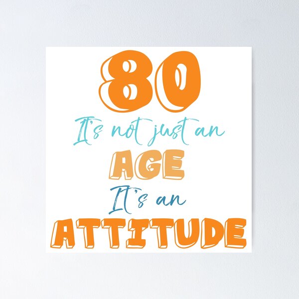 Item preview, 80th Birthday Gag Gift designed and sold by thepixelgarden.