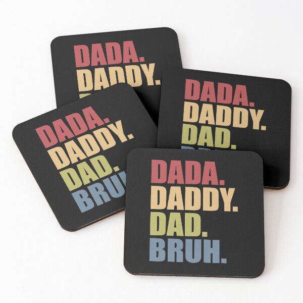 Item preview, "DADA. DADDY. DAD. BRUH. - Gifts for Dad on Father's Day" designed and sold by artworkathome.