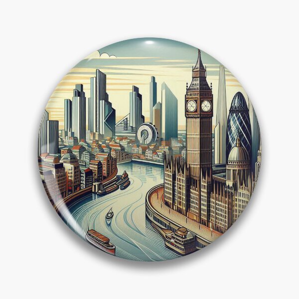 Item preview, Art deco style London designed and sold by Silbays.