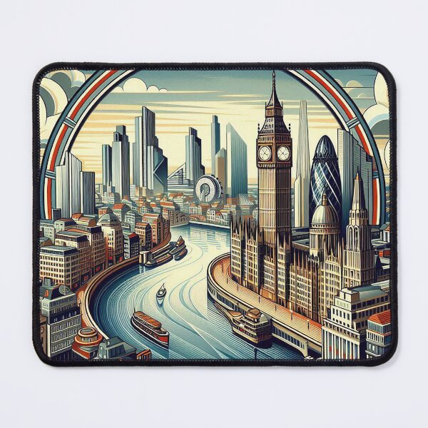 Item preview, Art deco style London designed and sold by Silbays.