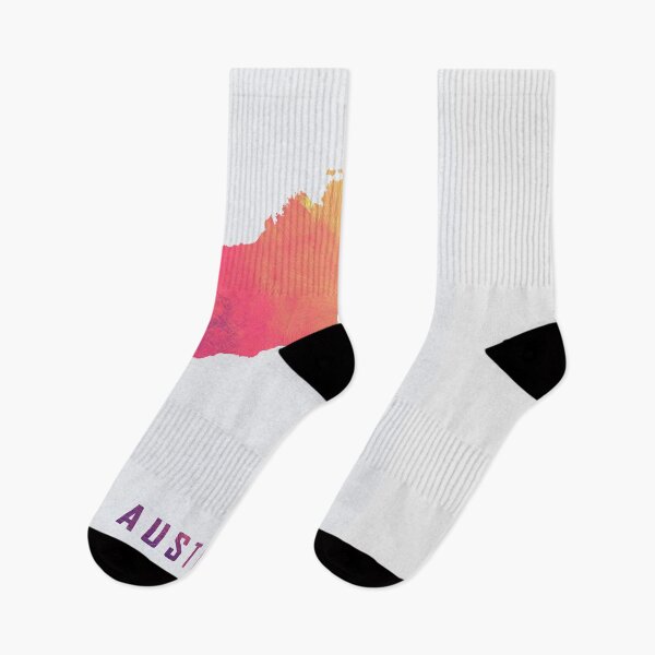 Item preview, Colorful Artistic Map Of Australia With Gradient Hues In Abstract Style designed and sold by Jerhus.