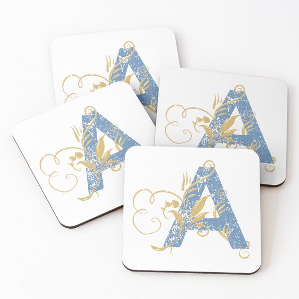 Item preview, A - Vintage Floral Initial Letter designed and sold by Deepness2023.