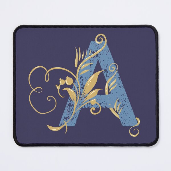 Item preview, A - Vintage Floral Initial Letter designed and sold by Deepness2023.