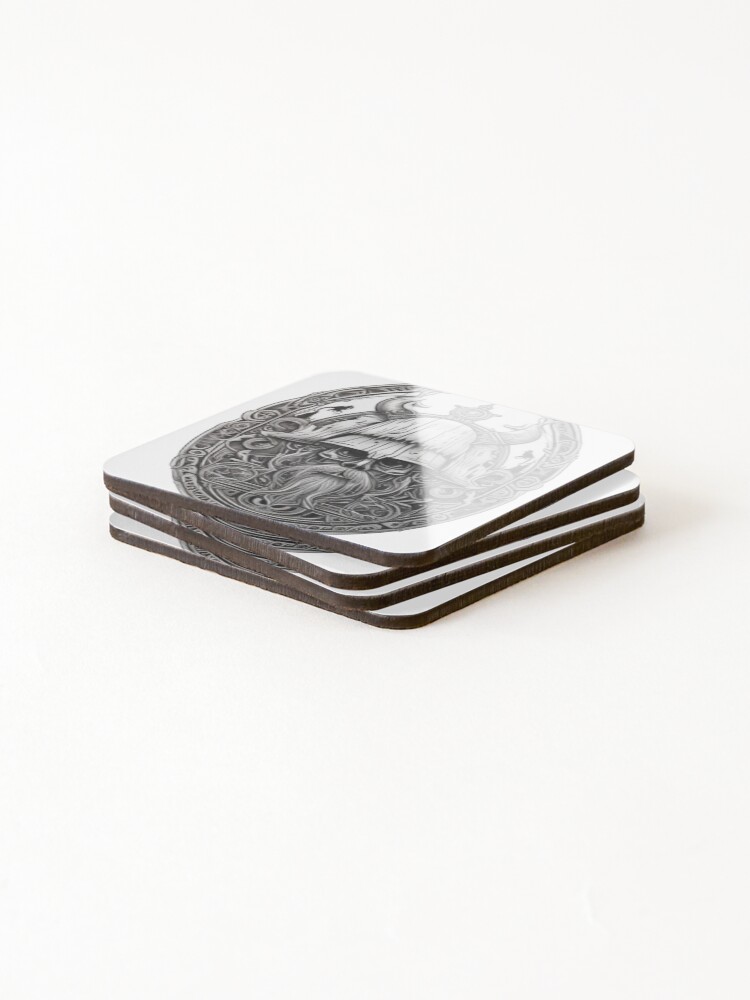 Thumbnail 4 of 5, Coasters (Set of 4), Viking designed and sold by Rade85.