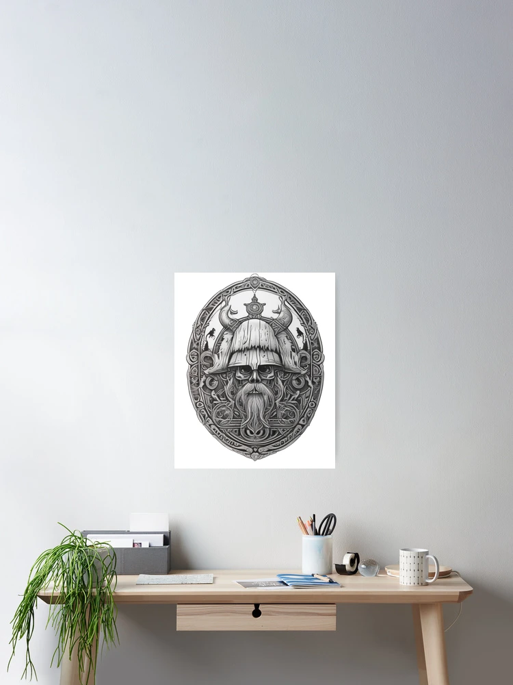 Thumbnail 2 of 3, Poster, Viking designed and sold by Rade85.