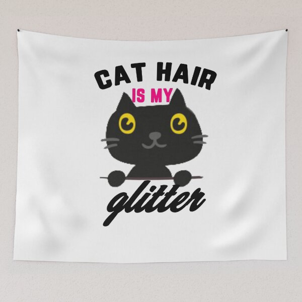 Item preview, Cat Hair is My Glitter T-shirt Funny Cat Lover Gift Shirt designed and sold by Noussairox.