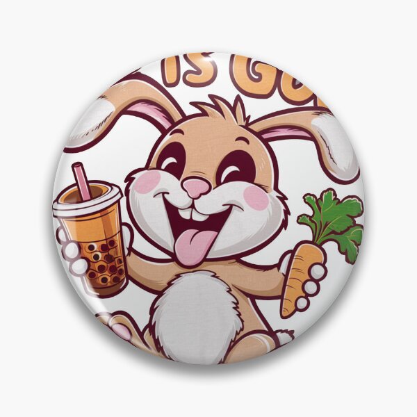 Item preview, Life Is Good Rabbit Bunny designed and sold by MonkiFlipp.
