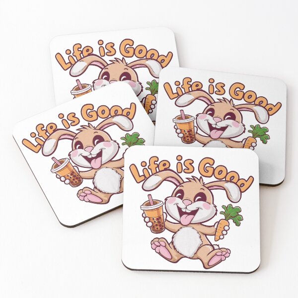 Item preview, Life Is Good Rabbit Bunny designed and sold by MonkiFlipp.