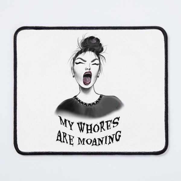 Item preview, The Whores are Moaning - Hormonal Humour designed and sold by ArtbyMikkiC.