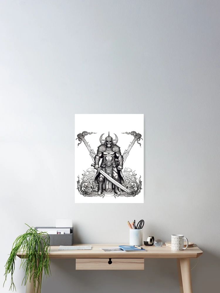Thumbnail 2 of 3, Poster, Viking designed and sold by Rade85.