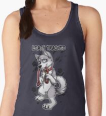 Leash Trained - Gray Husky Women's Tank Top