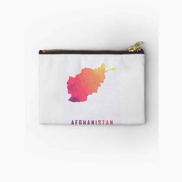 Item preview, Colorful Artistic Map Of Afghanistan With Gradient Hues In Abstract Style designed and sold by Jerhus.