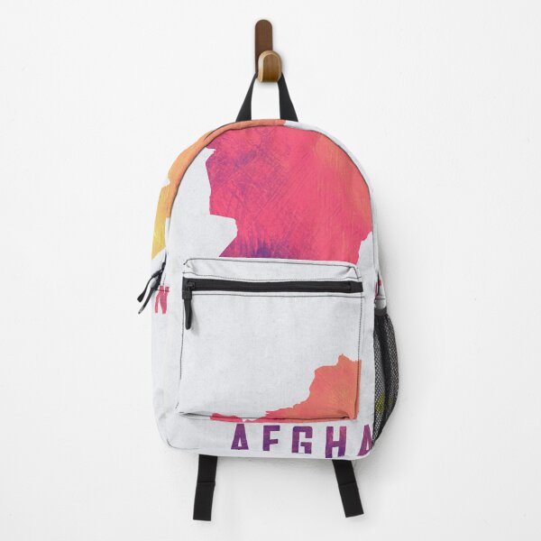 Item preview, Colorful Artistic Map Of Afghanistan With Gradient Hues In Abstract Style designed and sold by Jerhus.