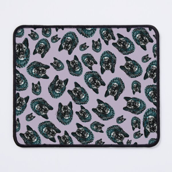 Item preview, Totem Romeo the wolf pattern in Lila designed and sold by belettelepink.
