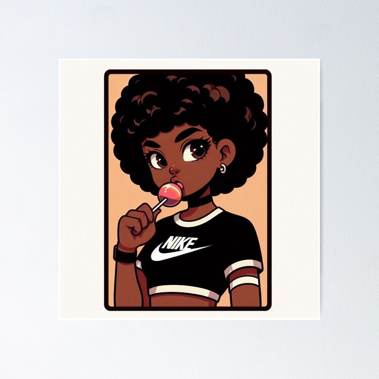 Urban Girl Sticker