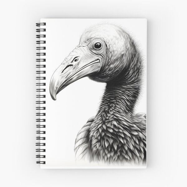 Item preview, Black and White Dodo Pencil Drawing designed and sold by Pencil-Art.