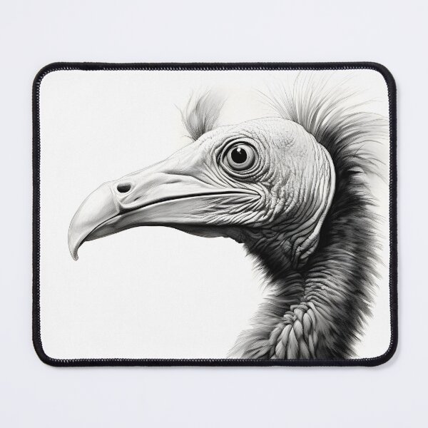 Item preview, Black and White Dodo Pencil Drawing designed and sold by Pencil-Art.