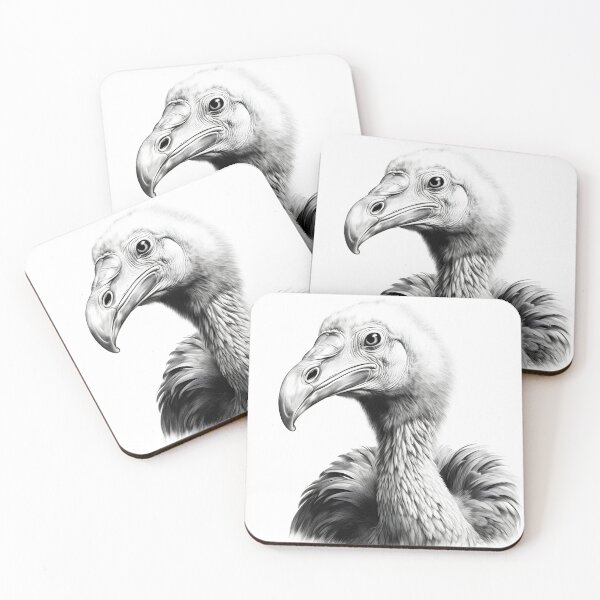 Item preview, Black and White Dodo Pencil Drawing designed and sold by Pencil-Art.