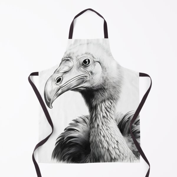 Item preview, Black and White Dodo Pencil Drawing designed and sold by Pencil-Art.