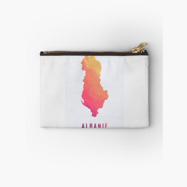 Item preview, Colorful Artistic Map Of Albania With Gradient Hues In Abstract Style designed and sold by Jerhus.
