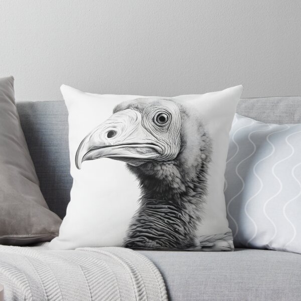 Item preview, Black and White Dodo Pencil Drawing designed and sold by Pencil-Art.