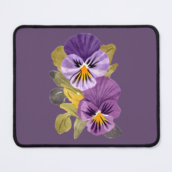 Item preview, Beautiful Watercolor Pansies designed and sold by FarmOfCuties.