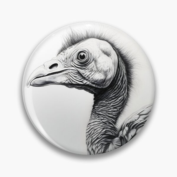 Item preview, Black and White Dodo Pencil Drawing designed and sold by Pencil-Art.