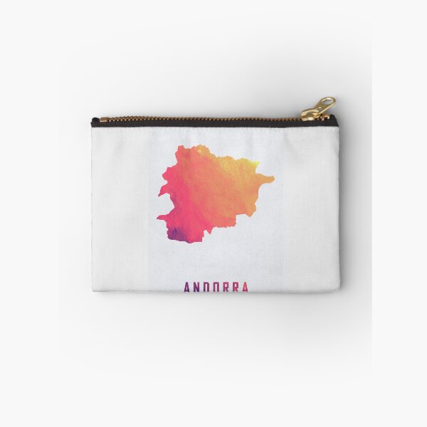 Item preview, Colorful Artistic Map Of Andorra With Gradient Hues In Abstract Style designed and sold by Jerhus.