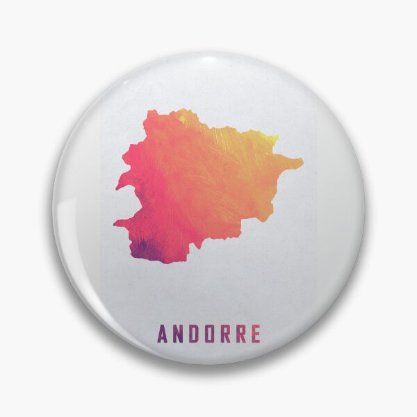 Item preview, Colorful Artistic Map Of Andorra With Gradient Hues In Abstract Style designed and sold by Jerhus.