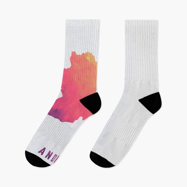 Item preview, Colorful Artistic Map Of Andorra With Gradient Hues In Abstract Style designed and sold by Jerhus.