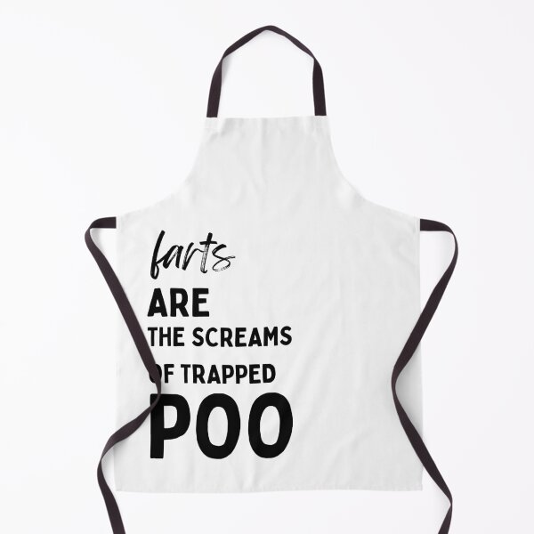Item preview, Farts are the screams of trapped poo designed and sold by Blesov Design.